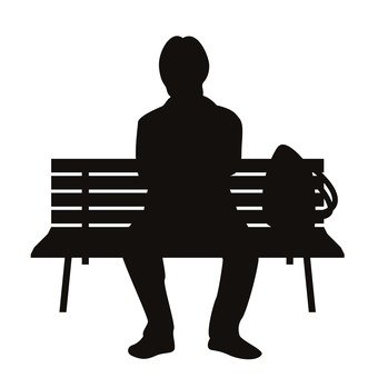 照片素材(图片): 如果你坐下来.