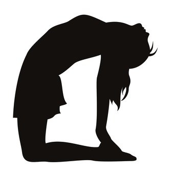 免费的剪影矢量:一个例证 教练 演习 侧影 健身房 - 110801