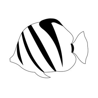 免费的剪贴画:热带鱼 鱼 雨四蝶泳配合 小丑鱼 蟹 - 502868 |illustac