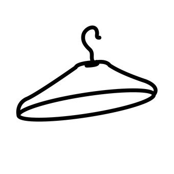 free vector silhouettes of 折叠衣架 | silhouetteac