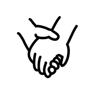 free vector silhouettes of 伸手 | silhouetteac